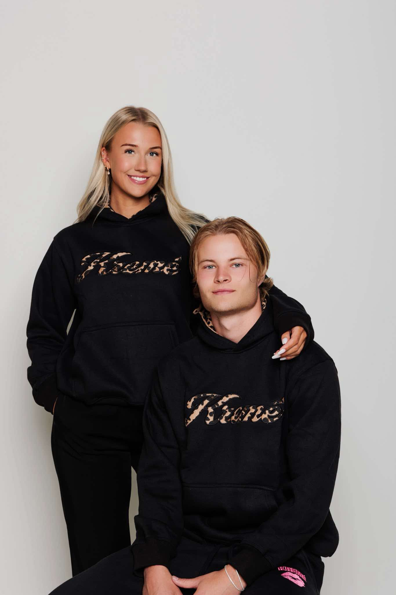 KREMÉ Leopard Hoodie