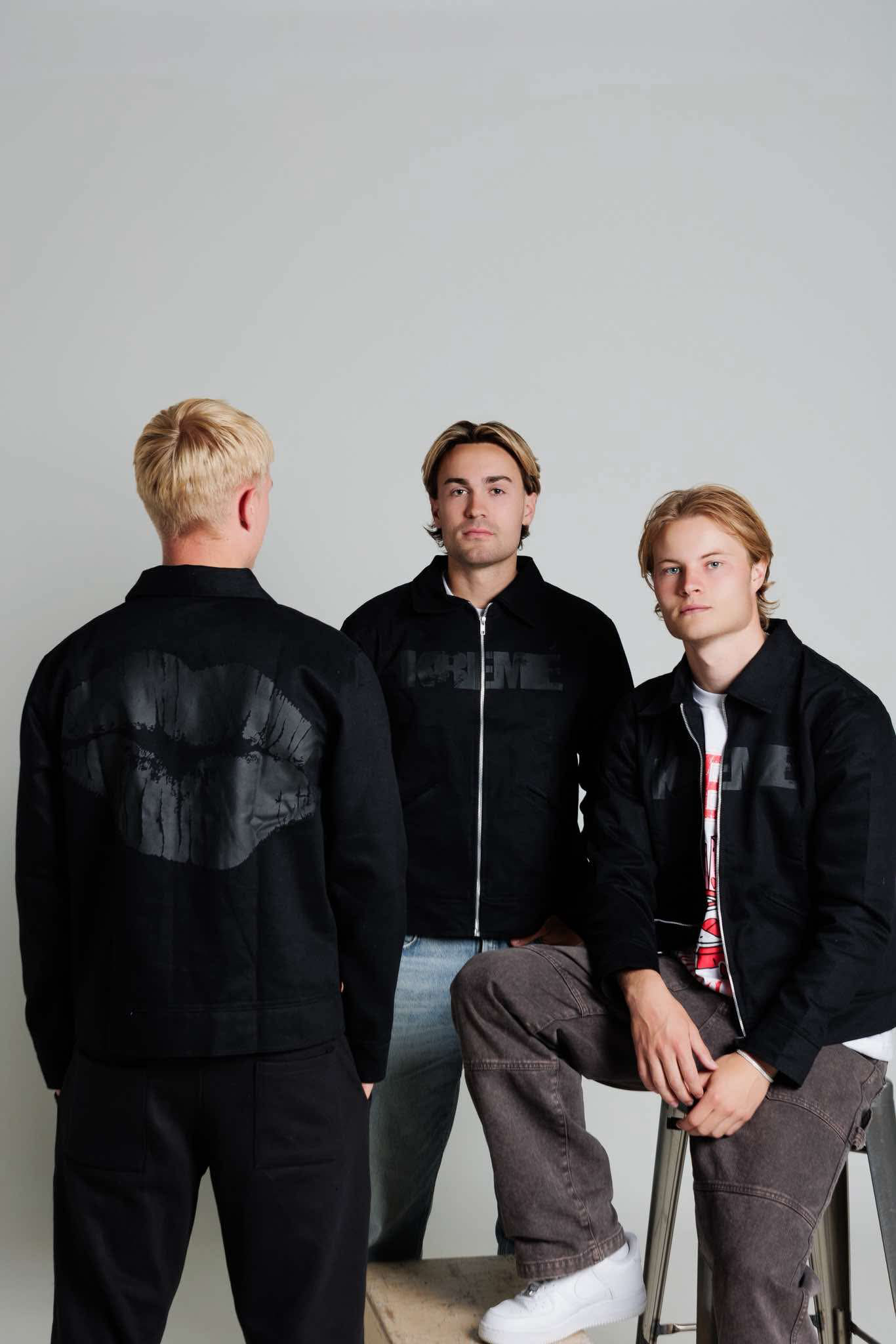 KREMÉ Black on Black Jacket