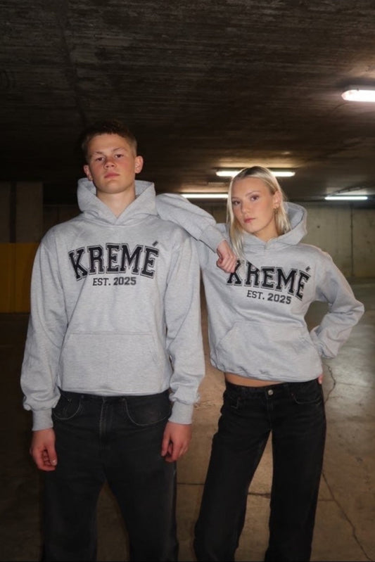 KRÉME Grey Varsity Hoodie